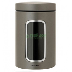 Контейнер Brabantia С окном 1,4 л Platyne