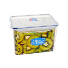 Контейнер TEK.A.TEK Safe & fresh пищевой прямоугольный 3,9 л