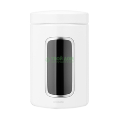 Контейнер Brabantia с окном 1.4 л белый (49 10 09)