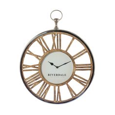 Часы настенные luton серебр. 45см Riverdale