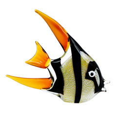 Фигурка Art glass-сувенир морская бабочка 17х19см