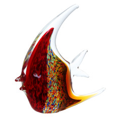 Фигурка Art glass-сувенир коралловая рыбка 17х19см