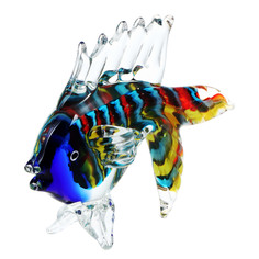 Фигурка Art glass-сувенир карасик 18х14 см