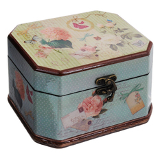 Шкатулка декоративная Феникс-презент Гортензия 17x13.5x10 см