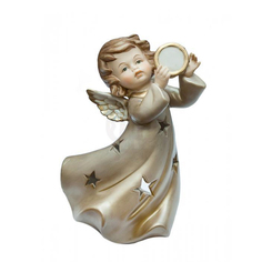 Подсвечник Angel Craft Ангел музыкальные инструменты 17 см