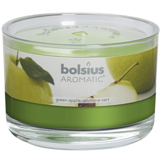 Свеча ароматическая Bolsius в банке Яблоко 6.3х9 см