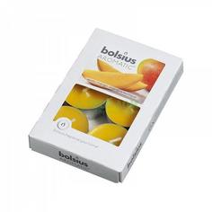 BOLSIUS Свечи чайные 6 шт. Манго