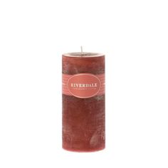 Свеча pillar rose 7.5х15см Riverdale