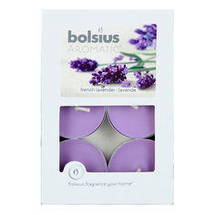 BOLSIUS Свечи чайные 6 шт. Лаванда