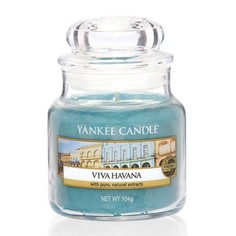 Ароматическая свеча Yankee candle маленькая Да здравствует Гавана 104 г