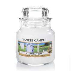 Ароматическая свеча Yankee candle Чистый хлопок 104 г