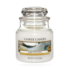 Ароматическая свеча Yankee candle маленькая Детская присыпка 104 г
