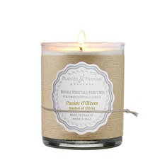 Свеча ароматическая Plantes et parfums Корзина с оливами 180 г