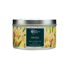 Свеча ароматическая в алюминиевой банке Цветущая фрезия Wax Lyrical