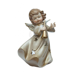 Подсвечник Angel Craft Ангел музыкальные инструменты 17 см