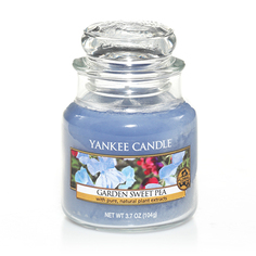 Ароматическая свеча Yankee candle маленькая Садовый горошек 104 г