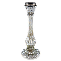 Подсвечник д10см 23см серебро Edelman