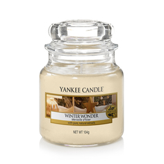 Ароматическая свеча Yankee candle маленькая Новогоднее чудо 104 г