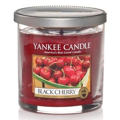Ароматическая свеча в стакане Yankee candle маленькая Черная черешня 198 г