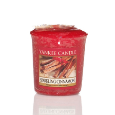 Аромасвеча для подсвечника Yankee candle Игристая корица 49 г