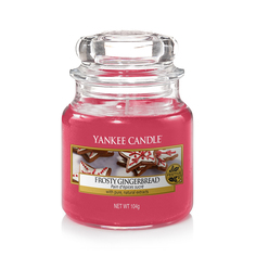 Ароматическая свеча Yankee candle маленькая Морозный пряник 104 г