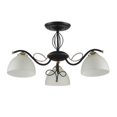 Потолочная люстра ID Lamp Ragia 554/3PF-Blackpatina