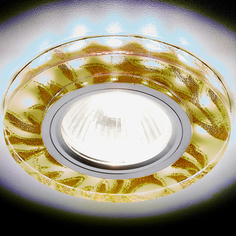 Светильник mr16+3w/led/ Ambrella light S232 W/G