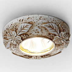Светильник бежевый гипс Ambrella light D2970 BG