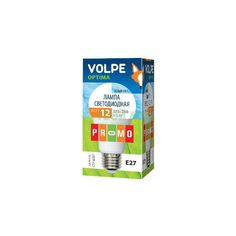 Лампочка Volpe LED-A60-12W/NW/E27/FR/O КАРТОН