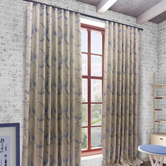 Комплект штор Sanpa Home Collection "Селина" на ленте 200х270 см 4 предмета голубой