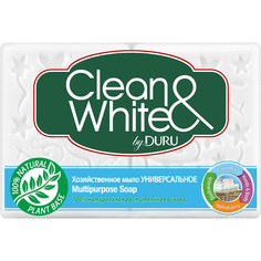 Хозяйственное мыло Duru Clean&White Универсальное 2x125 г