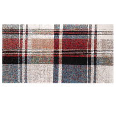 Коврик тартан красный Abc colors 150х80