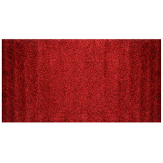 Коврик красный Abc curly 150х80