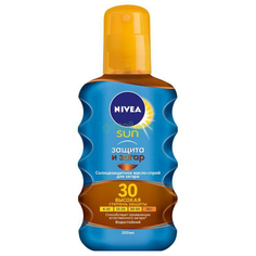 Масло-спрей Nivea для загара SPF 30 200 мл