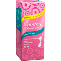 Прокладки Carefree Cotton feel fresh 40 шт