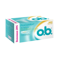 Тампон O.B. Procomfort Normal 32 шт