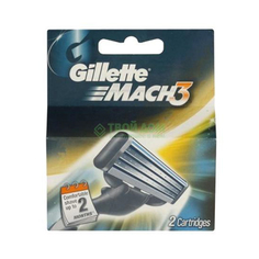 Сменные кассеты для станка Gillette Mach3 2 шт.