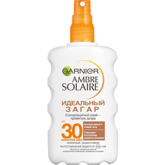 Солнцезащитный спрей Garnier Ambre Solaire Идеальный загар SPF30 200 мл