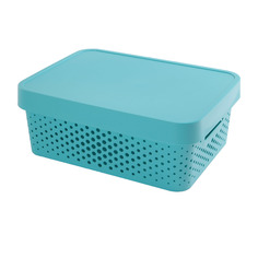 Коробка перфорированная с крышкой 11л Curver infinity