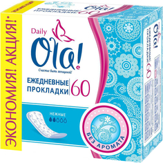 Прокладки Ola! Daily Без аромата 60 шт
