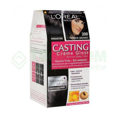 Краска L’Oreal Casting Creme Gloss 200 254 мл Черное дерево (А3123600) Loreal