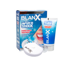 Паста зубная Blanx whith shock treatment + Led Bite (RUS) Отбеливающий уход+световой активатор, 50 мл (GA1327900)