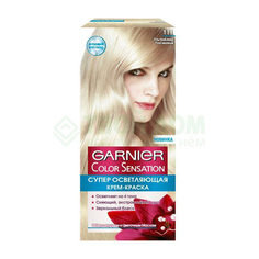 Краска Garnier Color Sensation 111 110 мл Ультраблонд платина (C4092500)