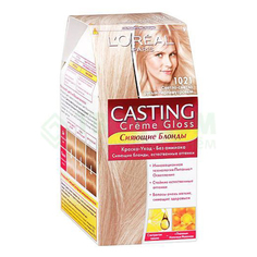 Краска L’Oreal Casting Creme Gloss 10.21 254 мл Светло-светло русый перламутровый (A5000304) Loreal