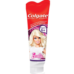 Зубная паста детская Colgate Barbie Spiderman 6 + 75 мл