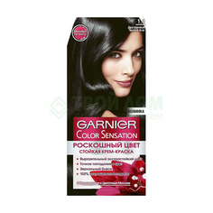 Краска Garnier Color Sensation 1.0 110 мл Драгоценный чёрный агат (C4090700)
