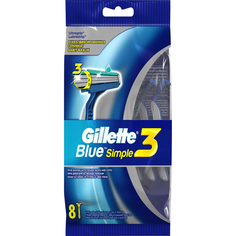 Бритва Gillette Blue Simple 3 8 шт