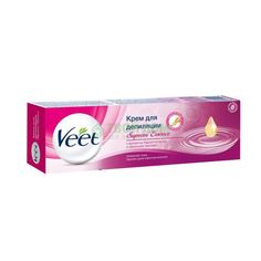 Крем для депиляции Veet аромат розы 90 мл