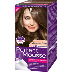 Краска для волос Schwarzkopf Perfect Mousse 746 Натуральный русый