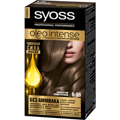Краска для волос Syoss Oleo Intense 6-55 Пепельный темно-русый